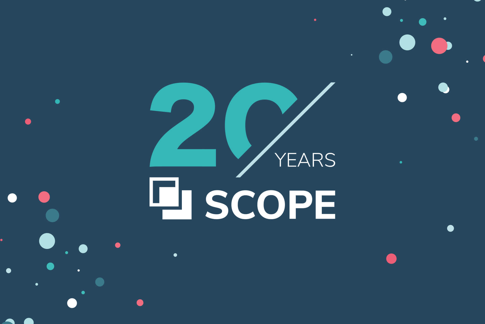 Video Preview SCOPE 20 years anniversary