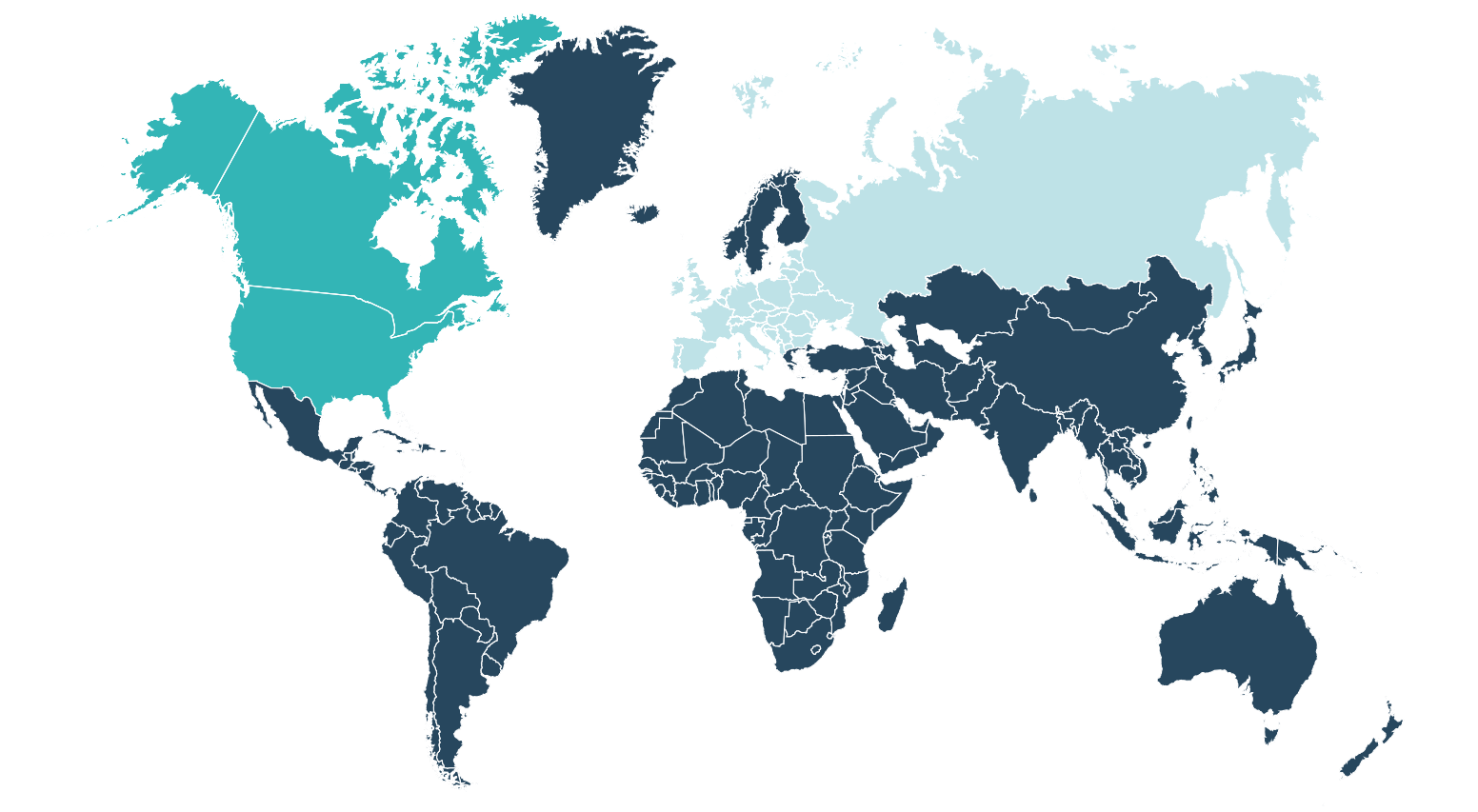 SCOPE International countries map